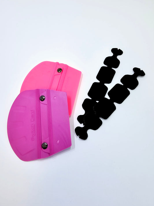 Toretto Curved Squeegee set pink and purple