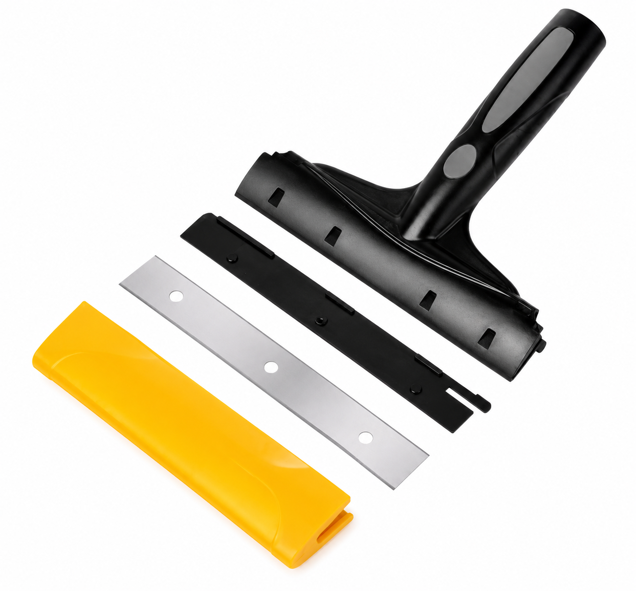 Scraper with 6" double edge blade