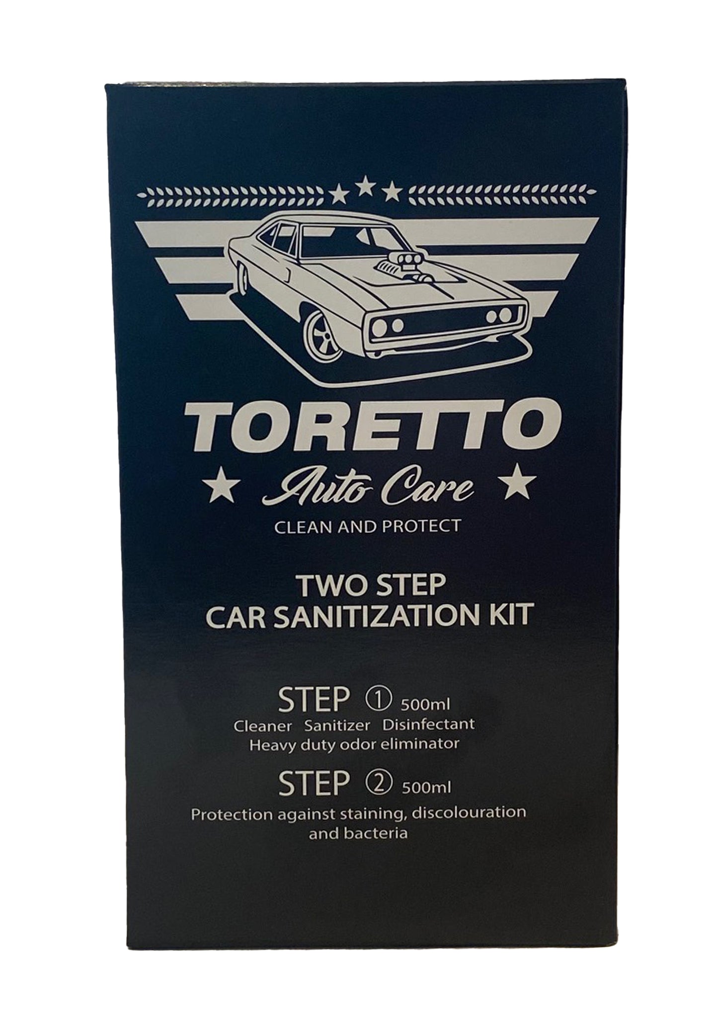 Toretto Two Step Car Sanitisation Kit