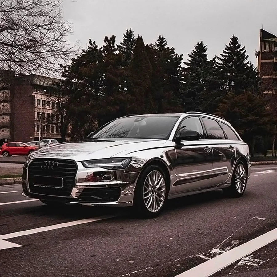 White Gold (CHM01-HD) Vinyl Wrap per meter