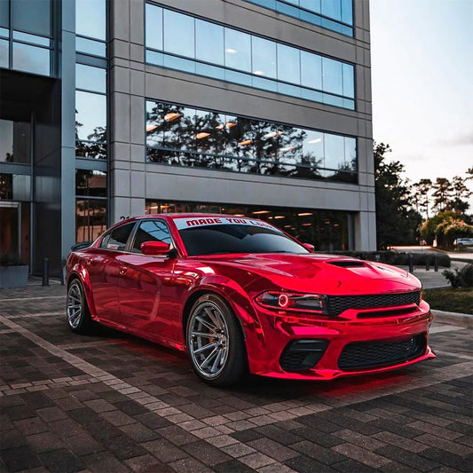 Cherry Red Chrome (CHM04-HD) Vinyl Wrap