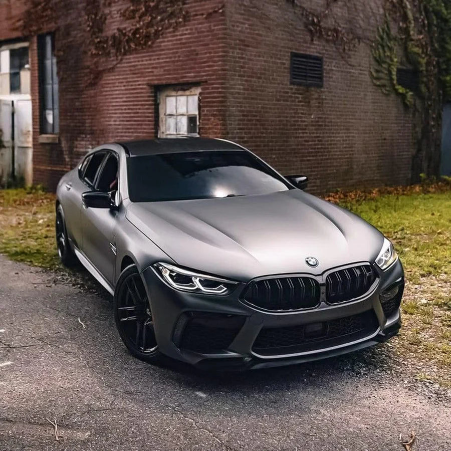 Black Silver (HM02-R) Vinyl Wrap